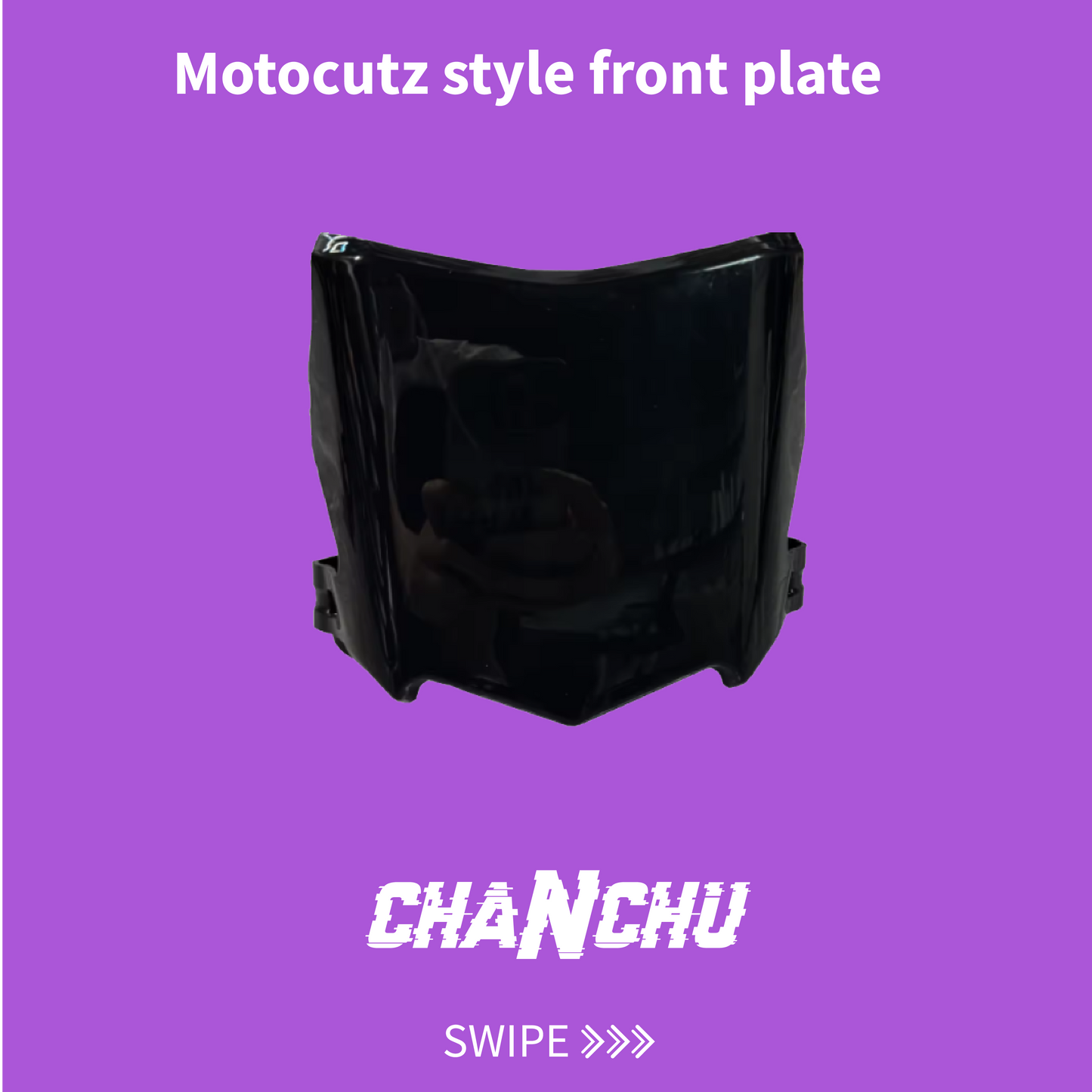 Motocutz Style Number Front Plate
