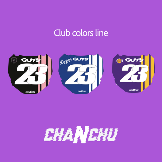 Custom Club Colors E-Bike Plate Decal