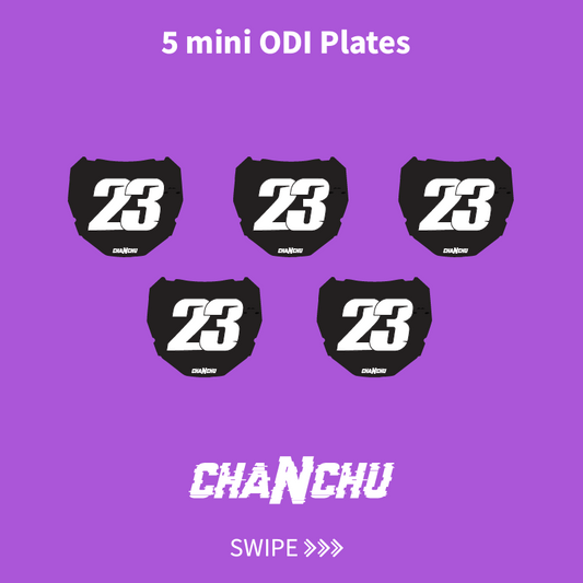 Custom 5 mini ODI stickers
