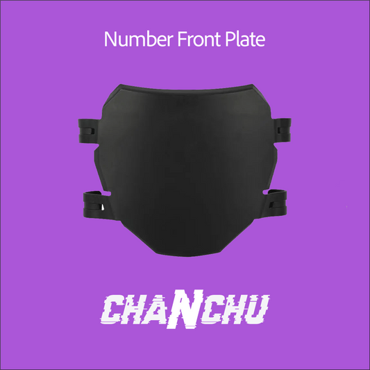 Number Front Plate
