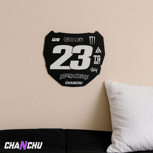 Custom Wall decoration number plate – Custom Style for Your Space